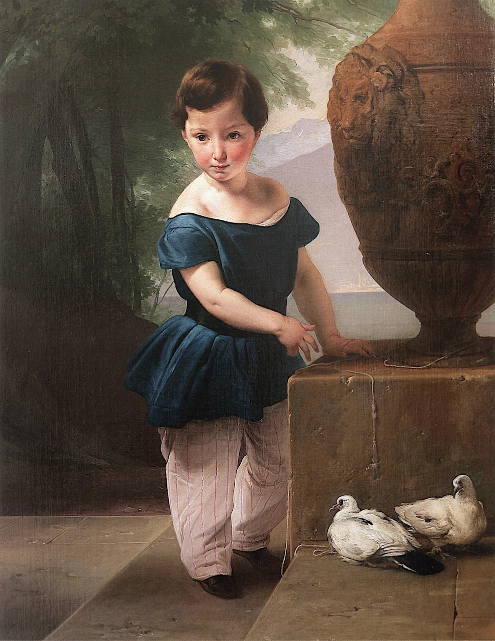 Ritratto di Don Giulio Vigoni bambino
